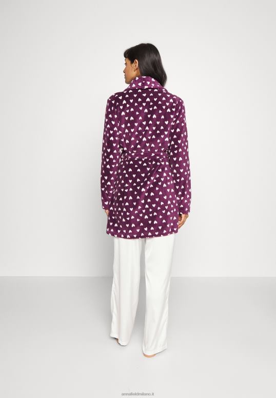 TX2DF1091 donne Anna Field vestaglia rosso scuro/beige