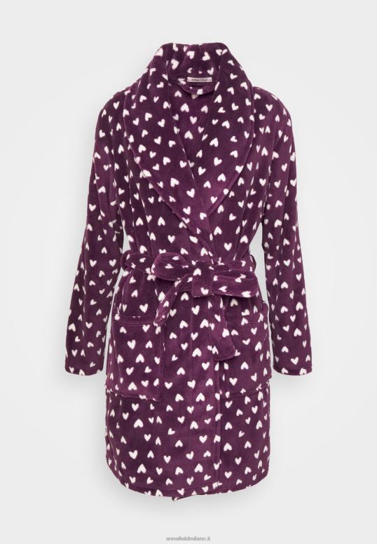 TX2DF1091 donne Anna Field vestaglia rosso scuro/beige