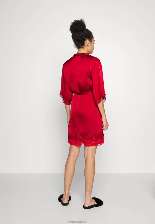 TX2DF1092 donne Anna Field vestaglia rossa