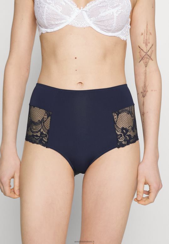 TX2DF1002 donne Anna Field Confezione da 2 slip blu scuro/bianco