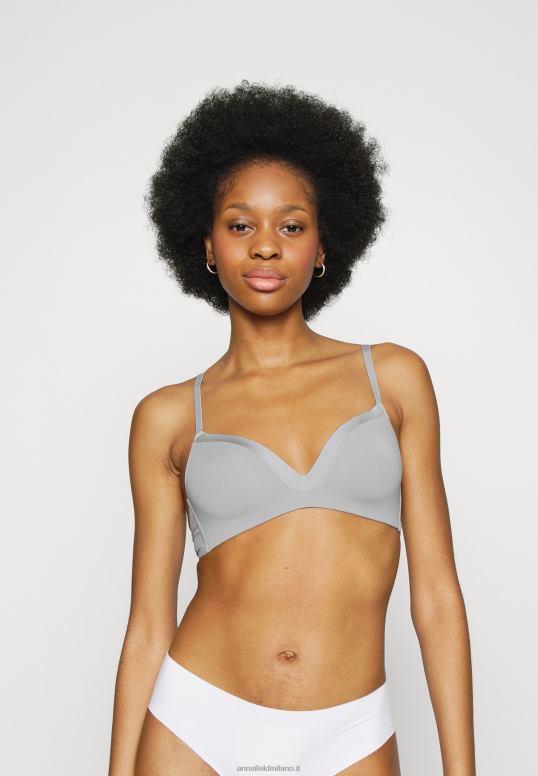 TX2DF915 donne Anna Field edison confezione da 2 reggiseni t-shirt senza ferretto bianco/grigio