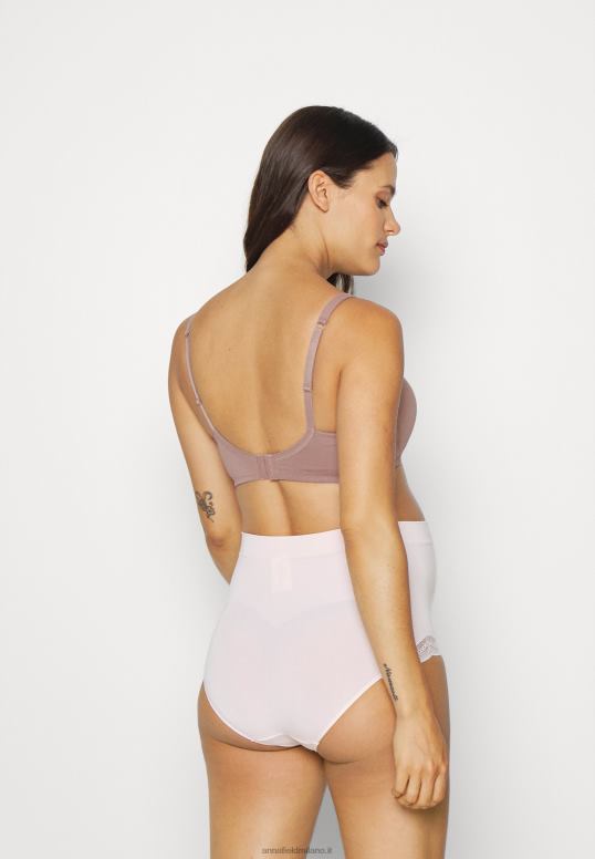 TX2DF918 donne Anna Field papavero 2pp reggiseno per allattamento reggiseno a triangolo rosa/bianco