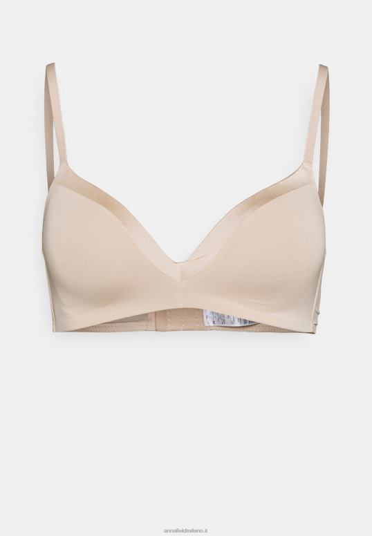 TX2DF920 donne Anna Field edison confezione da 2 reggiseni t-shirt senza ferretto nero/carne