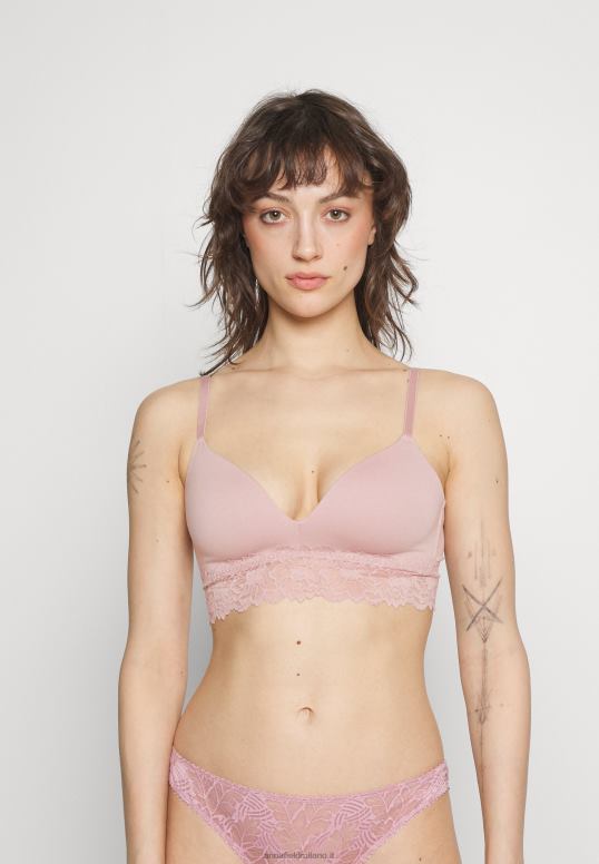 TX2DF924 donne Anna Field Confezione da 2 reggiseni a triangolo grigio/rosa
