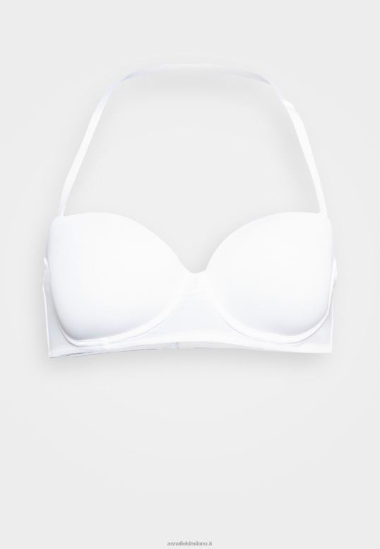 TX2DF925 donne Anna Field Confezione da 2 reggiseni multiway senza spalline bianco/carne