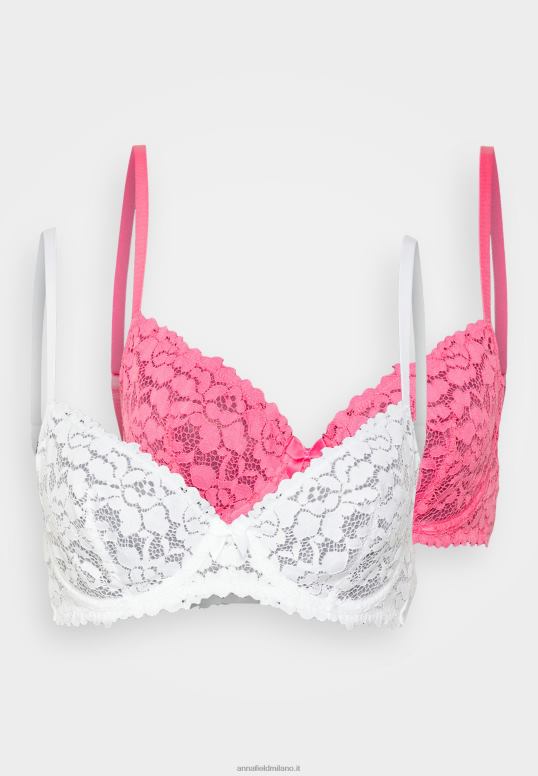 TX2DF937 donne Anna Field Confezione da 2 reggiseni con ferretto rosa/beige