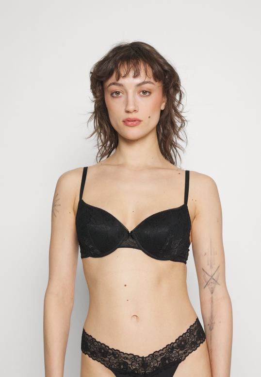 TX2DF941 donne Anna Field Confezione da 2 reggiseni con ferretto nero/rosa