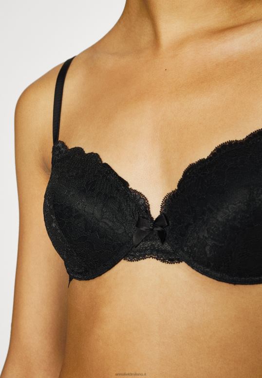 TX2DF943 donne Anna Field Confezione da 2 reggiseni con ferretto in pizzo bianco/nero