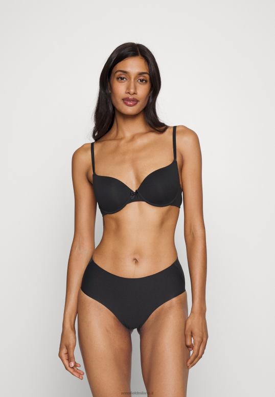 TX2DF944 donne Anna Field Confezione da 3 reggiseni t-shirt nero/carne/marrone