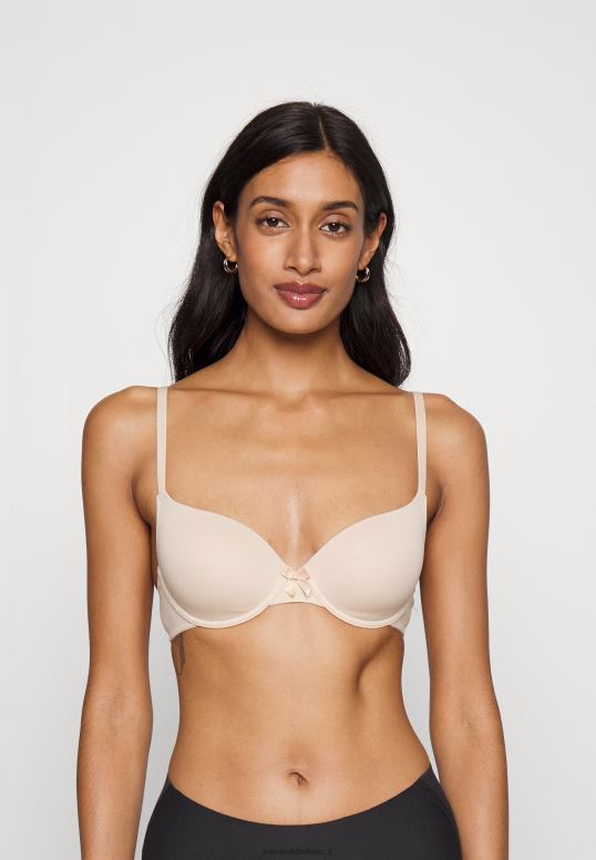 TX2DF944 donne Anna Field Confezione da 3 reggiseni t-shirt nero/carne/marrone