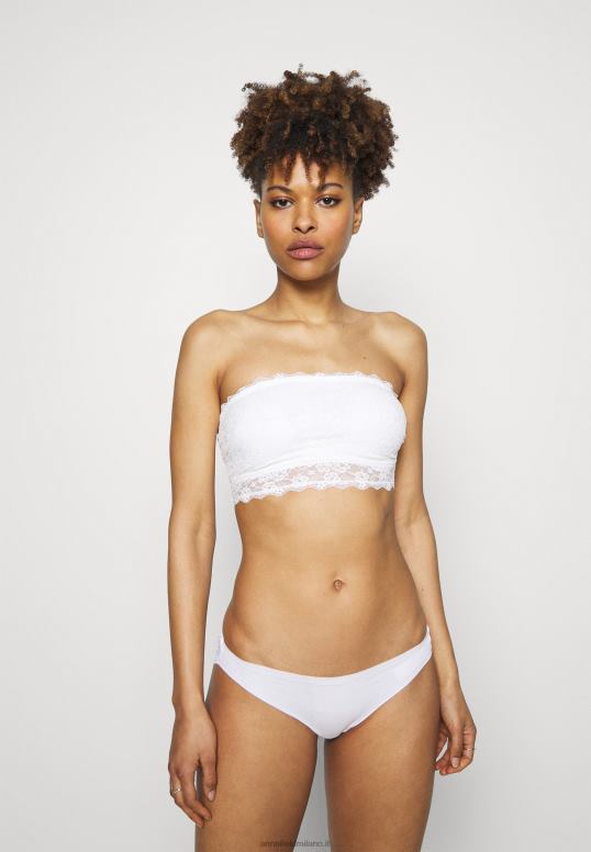 TX2DF953 donne Anna Field Slip brasiliano in cotone 7pp e pizzo rosa/bianco/nero