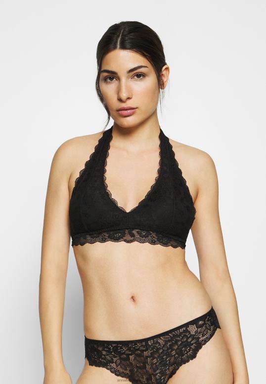 TX2DF956 donne Anna Field Confezione da 7 slip in pizzo nuova variante di slip in micro pannello verde nero