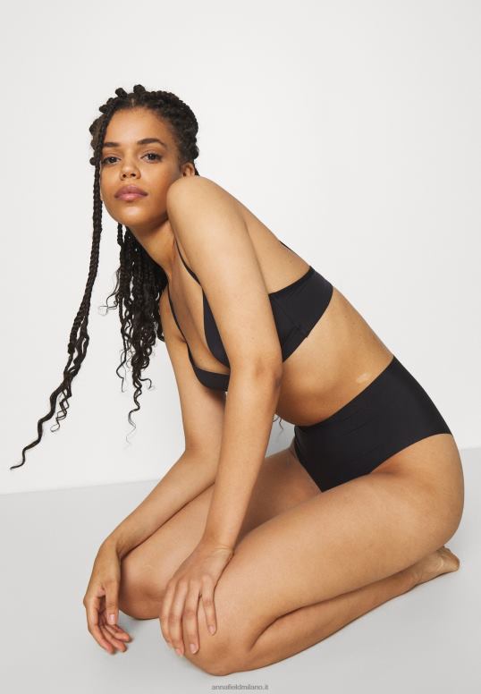 TX2DF974 donne Anna Field jagger 7pp short hw micro pantaloni bianco/nero/carne