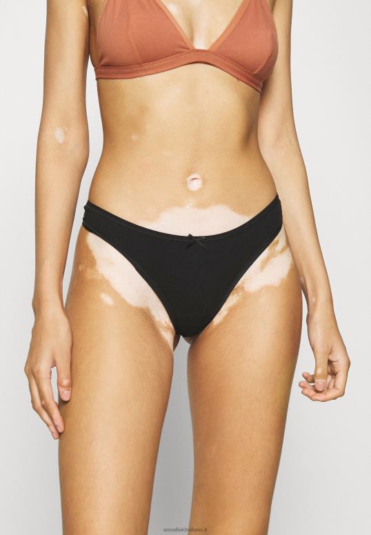 TX2DF977 donne Anna Field georgina 7pp perizoma in cotone perizoma nero