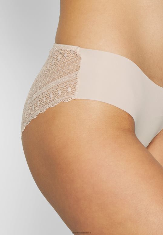 TX2DF992 donne Anna Field slip corto frolice 3pp nero/carne/bianco