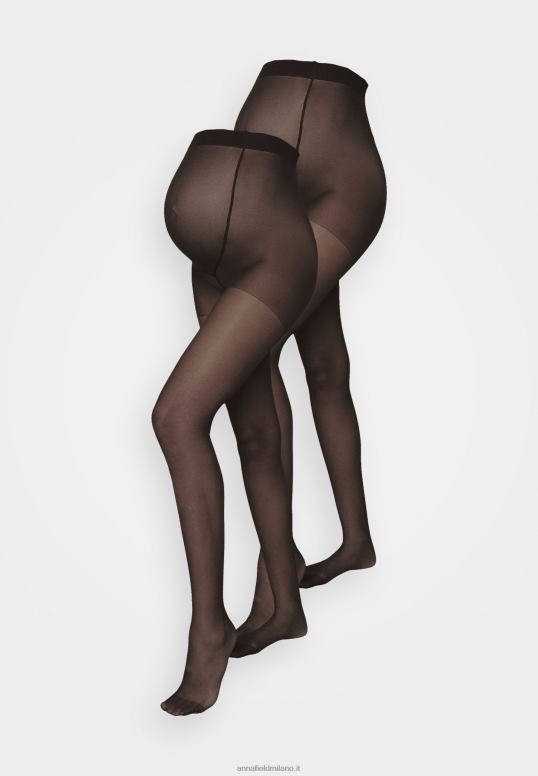 TX2DF1095 donne Anna Field 20 denari confezione da 2 collant neri