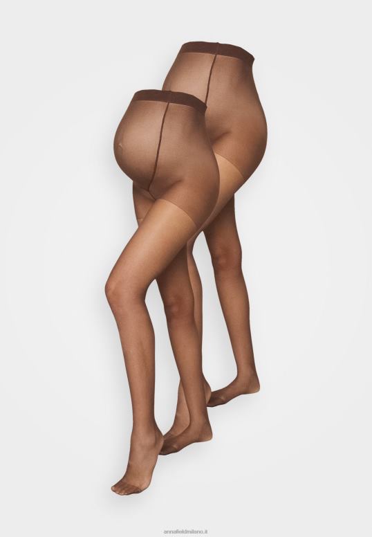 TX2DF1100 donne Anna Field Collant 20 denari confezione da 2 testa di moro