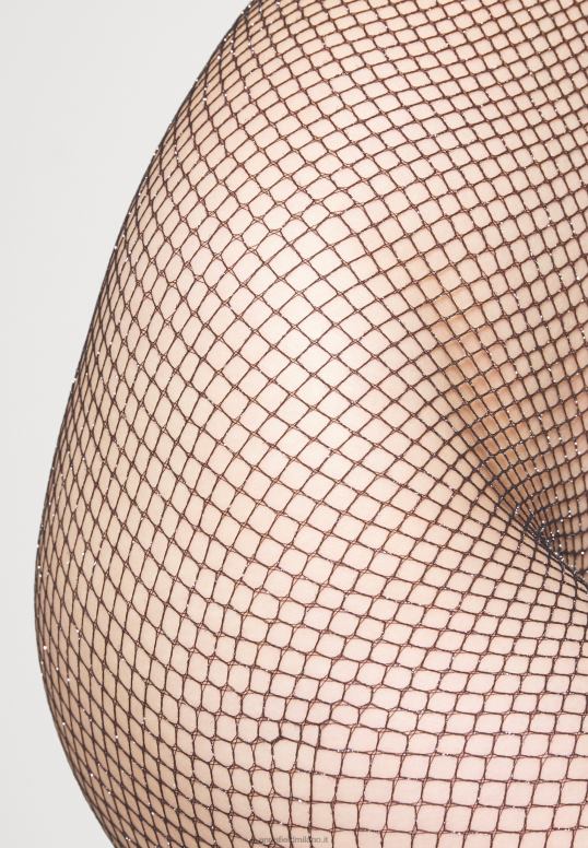 TX2DF1112 donne Anna Field collant glitterati Confezione da 2 collant neri