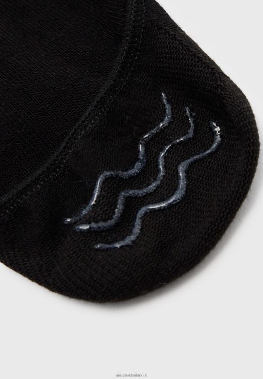 TX2DF1154 donne Anna Field Confezione da 8 calzini da ginnastica neri