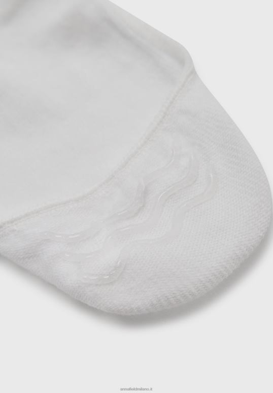 TX2DF1155 donne Anna Field Confezione da 8 calzini da ginnastica bianchi