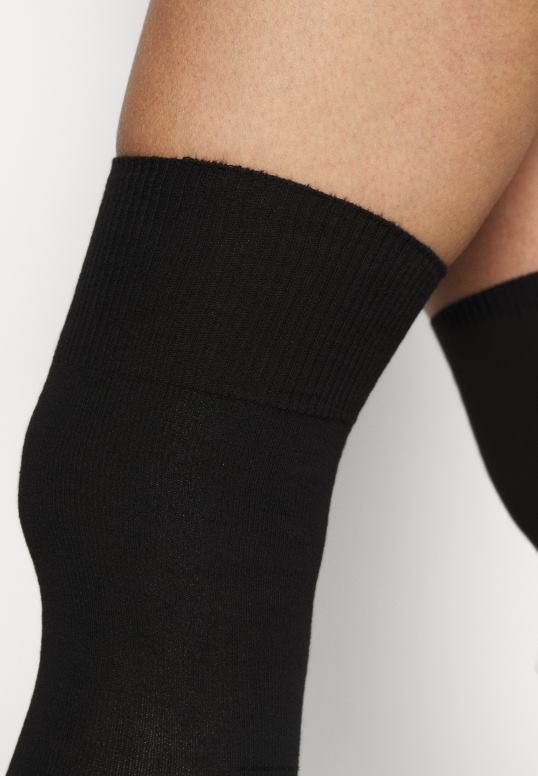 TX2DF1159 donne Anna Field Confezione da 2 calzini sopra il ginocchio neri