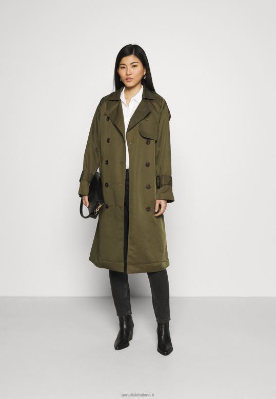 TX2DF671 donne Anna Field camicetta basica con tasche frontali camicetta button-down offwhite