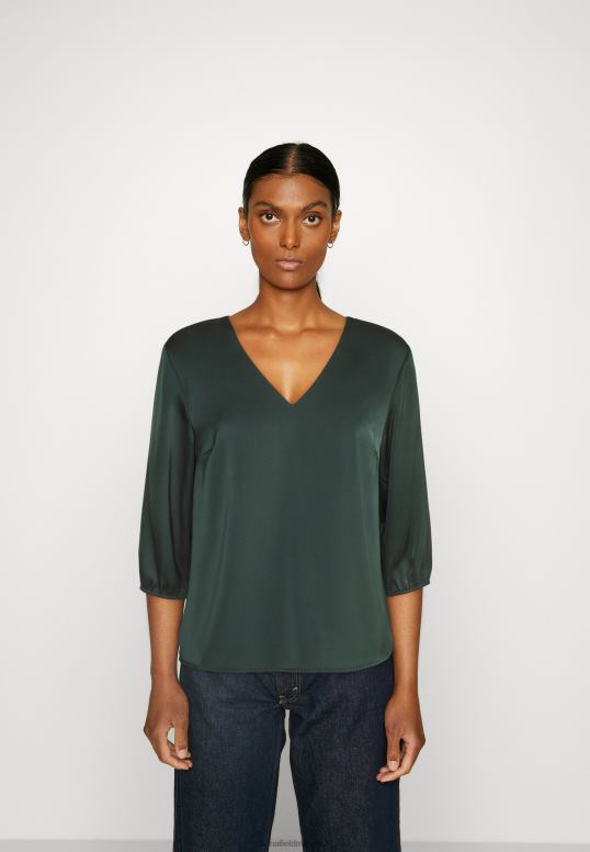 TX2DF696 donne Anna Field camicetta verde scuro