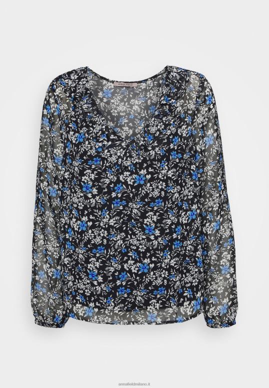 TX2DF698 donne Anna Field blusa nera/multicolore