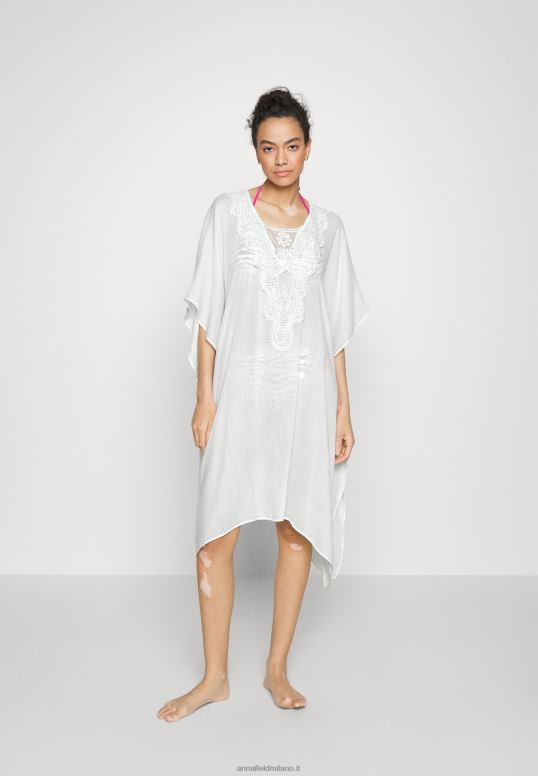 TX2DF742 donne Anna Field accessorio da spiaggia bianco