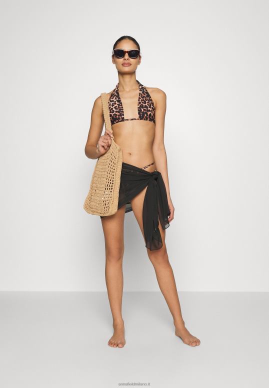 TX2DF748 donne Anna Field Confezione da 2 accessori da spiaggia neri