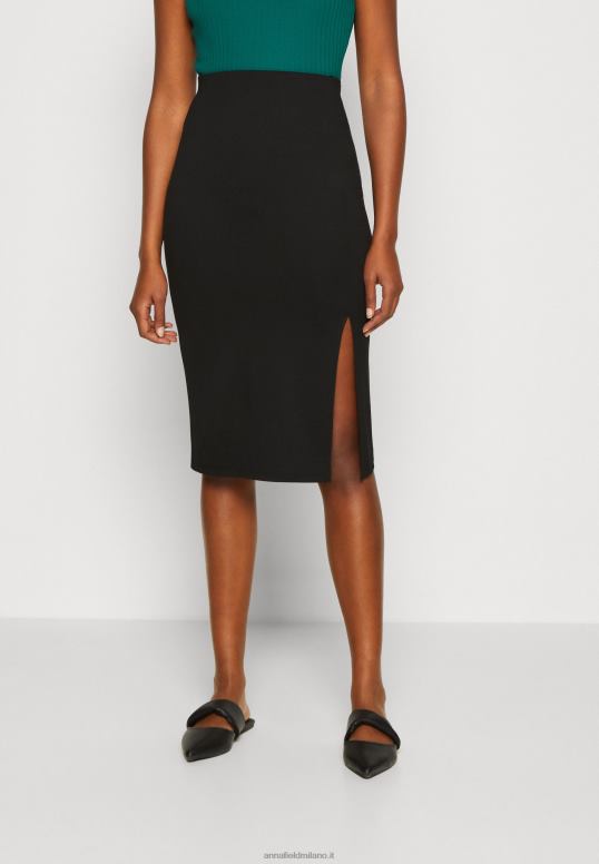 TX2DF797 donne Anna Field gonna a matita nera