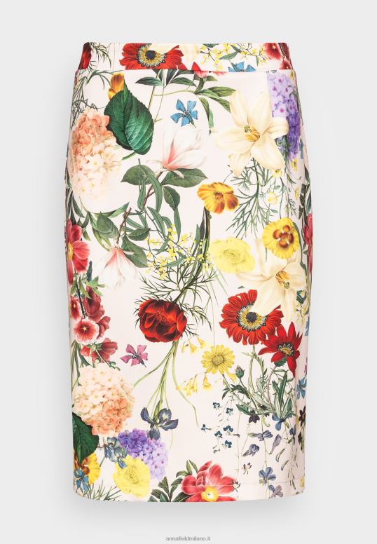 TX2DF798 donne Anna Field gonna tubino rosa chiaro/multicolore