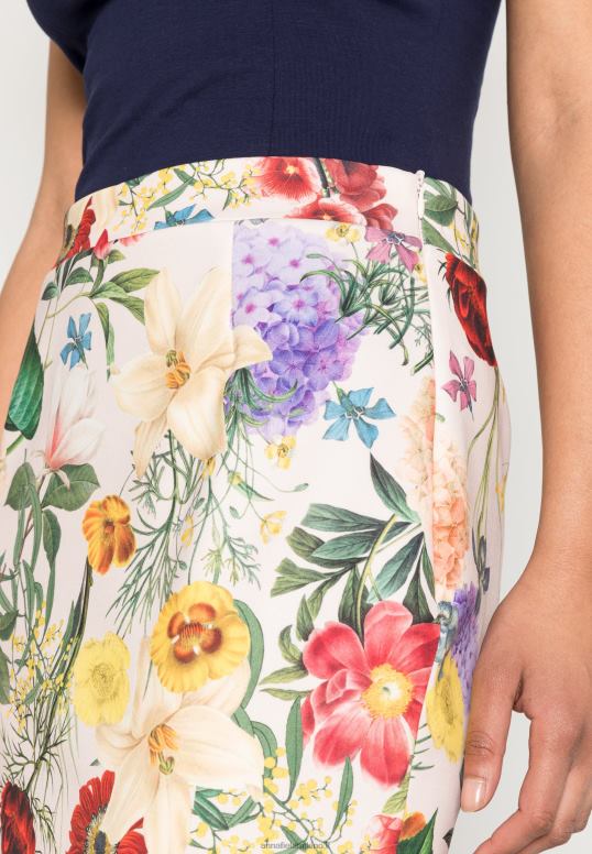 TX2DF798 donne Anna Field gonna tubino rosa chiaro/multicolore