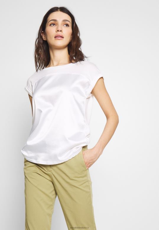 TX2DF260 donne Anna Field t-shirt con stampa bianco sporco