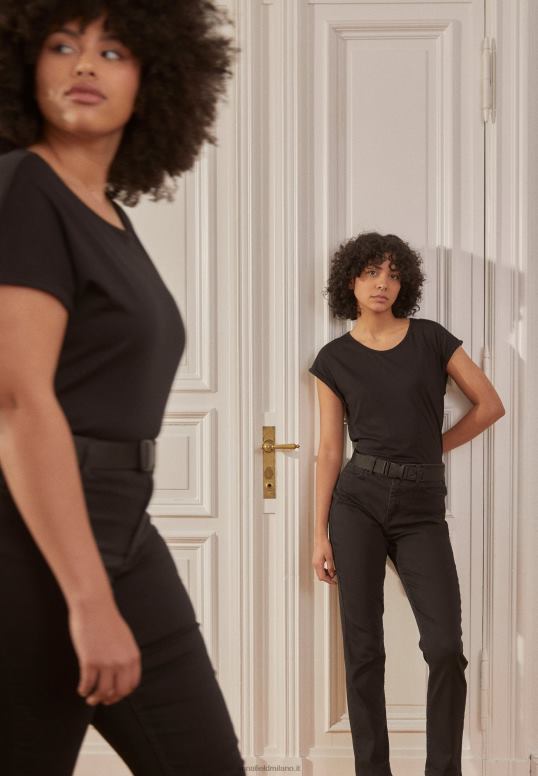 TX2DF263 donne Anna Field Confezione da 3 t-shirt stampate azzurro/bianco/nero