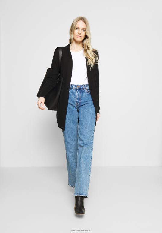 TX2DF266 donne Anna Field Confezione da 3 t-shirt basic nere/bianche/grigio chiaro screziato