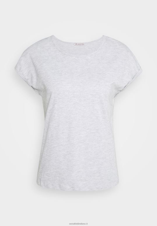 TX2DF266 donne Anna Field Confezione da 3 t-shirt basic nere/bianche/grigio chiaro screziato