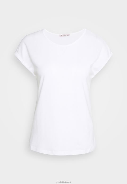 TX2DF266 donne Anna Field Confezione da 3 t-shirt basic nere/bianche/grigio chiaro screziato