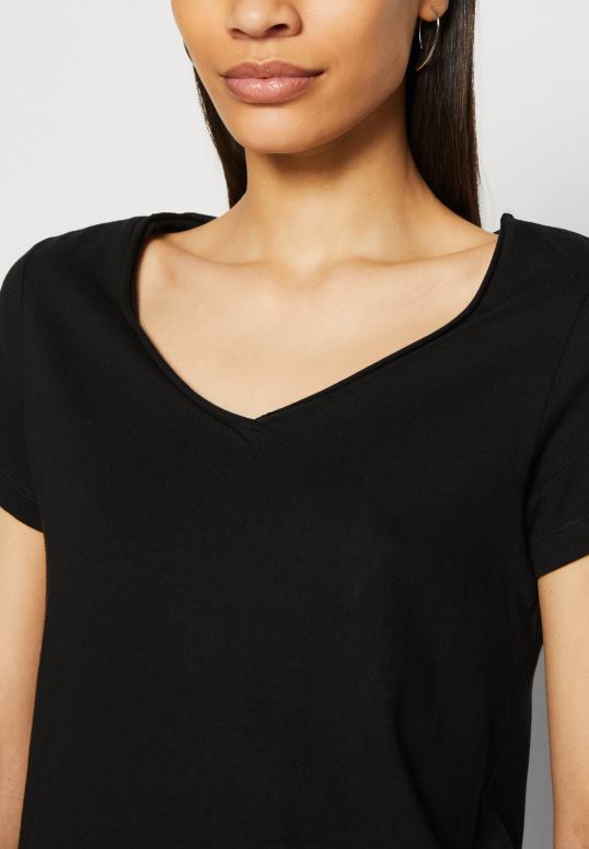 TX2DF284 donne Anna Field Confezione da 3 t-shirt basic nere/bianche/grigio chiaro screziato