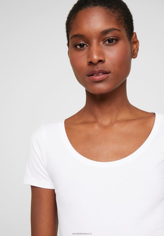 TX2DF293 donne Anna Field Confezione da 2 t-shirt basic nere/bianche
