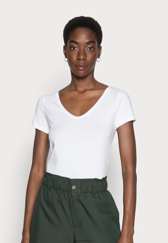 TX2DF300 donne Anna Field Confezione da 2 t-shirt basic bianche/nere