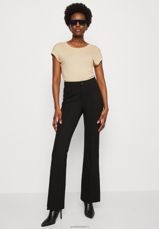 TX2DF301 donne Anna Field Confezione da 3 t-shirt basic beige/bianco sporco/rosso