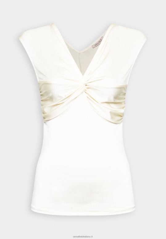 TX2DF311 donne Anna Field t-shirt con stampa bianco sporco