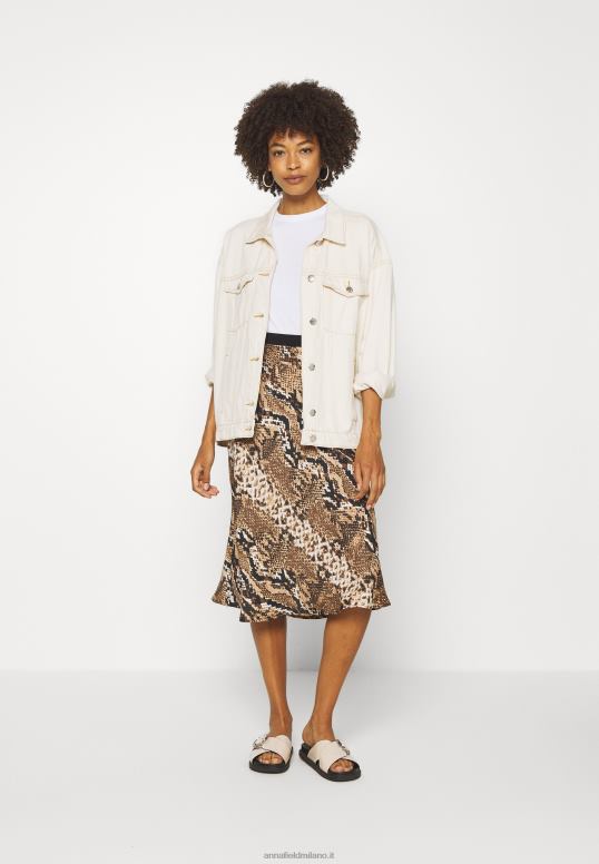 TX2DF316 donne Anna Field Confezione da 2 t-shirt basic bianche/nere