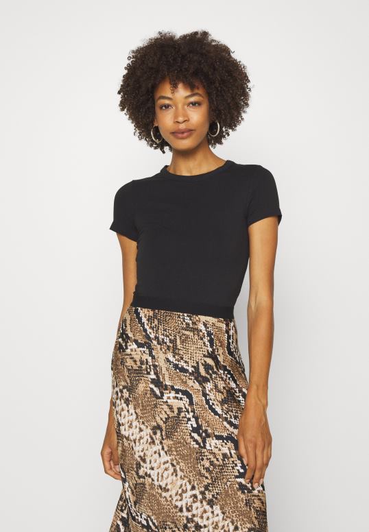 TX2DF316 donne Anna Field Confezione da 2 t-shirt basic bianche/nere