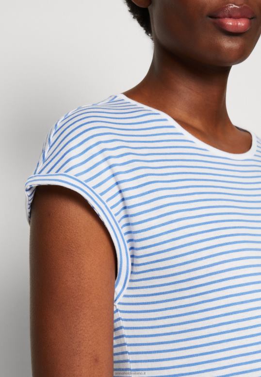 TX2DF317 donne Anna Field Confezione da 3 t-shirt stampate bianco/rosa/bianco sporco