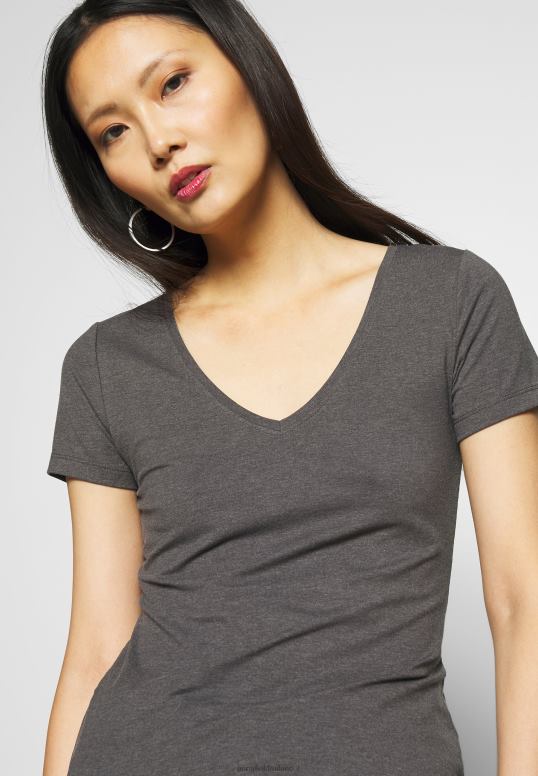 TX2DF324 donne Anna Field Confezione da 3 t-shirt basic nero, bianco