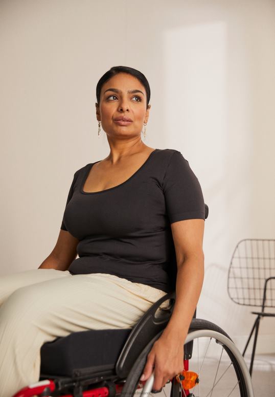 TX2DF374 donne Anna Field maglietta di base nera