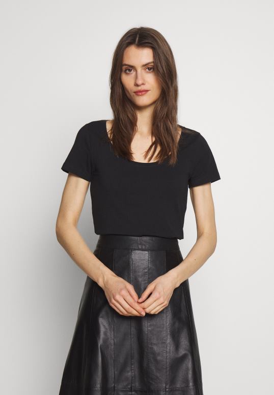 TX2DF380 donne Anna Field Confezione da 3 t-shirt basic bianche/cammello/nere