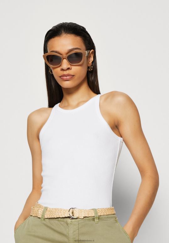 TX2DF449 donne Anna Field Confezione da 2 top blu/bianco/bianco